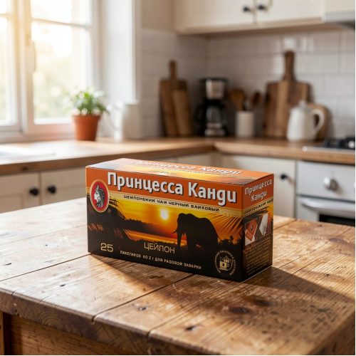 Чай Принцесса Канди Цейлон, 25 пак 2г