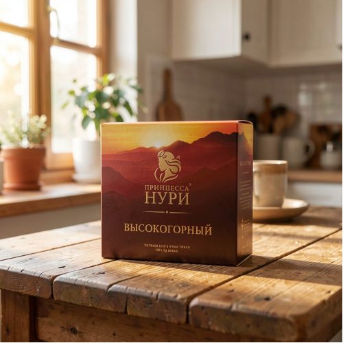 Чай Принцесса Нури Высокогорный, 100 пак 2г