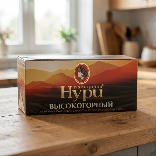Чай Принцесса Нури Высокогорный, 25 пак 2г