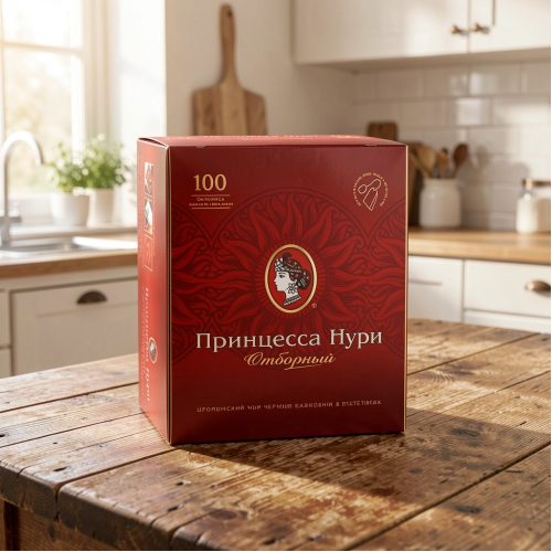Чай Принцесса Нури Отборный 100 пак