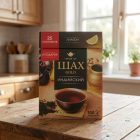 Чай Шах Голд ПРОМО Индийский гранулированный + Лимон, 100пак, ОРИМИ