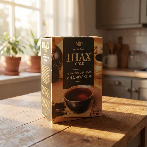 Чай Шах Голд Индийский гранулированный, 100пак, ОРИМИ