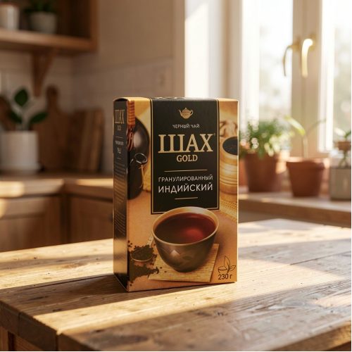Чай Шах Голд Индийский гранулированный, 90г, ОРИМИ