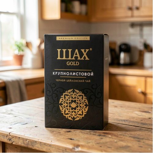 Чай Шах Голд крупнолистовой лист, 200г, ОРИМИ