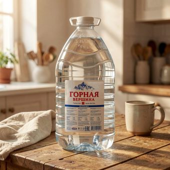 Вода Горная вершина минеральная негазированная, 5 л