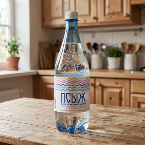 Вода Псыж минеральная газированная, 1 л