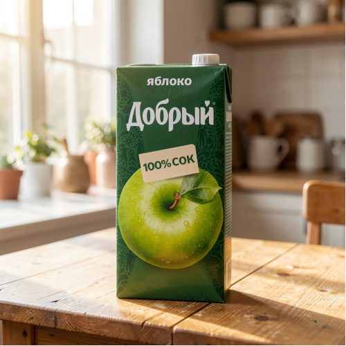 Сок Добрый, яблоко, 2 л