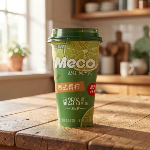 Чай Meco, лимон-лайм, 0.4 л