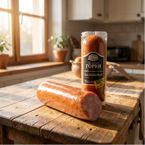 Балык Ближние Горки, варёно-копчёный, 350 г
