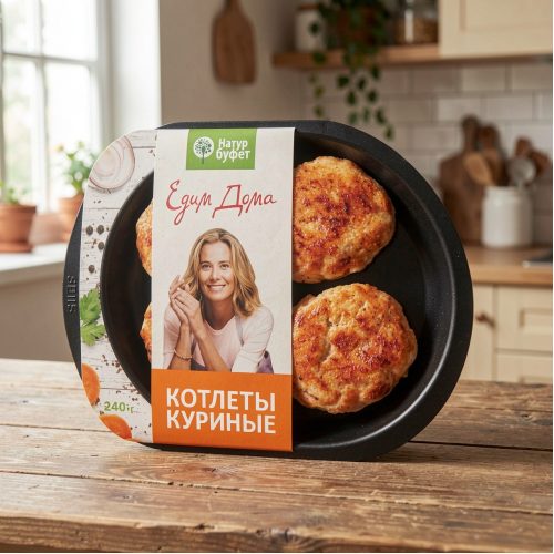Котлеты Натур Буфет куриные, 240 г