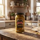 Горчица Махеевъ зернистая, 190г