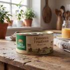 Говядина Село Зелёное тушёная в/с, 325 г
