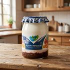 Йогурт греческий двухслойный с инжиром и курагой, 190 г