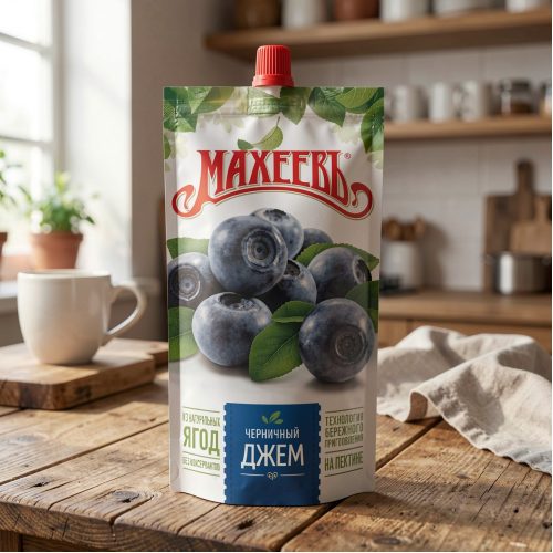 Джем Махеевъ черничный, 300г