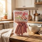Сосиски Мясной Гурман молочные категория Б, 1 кг