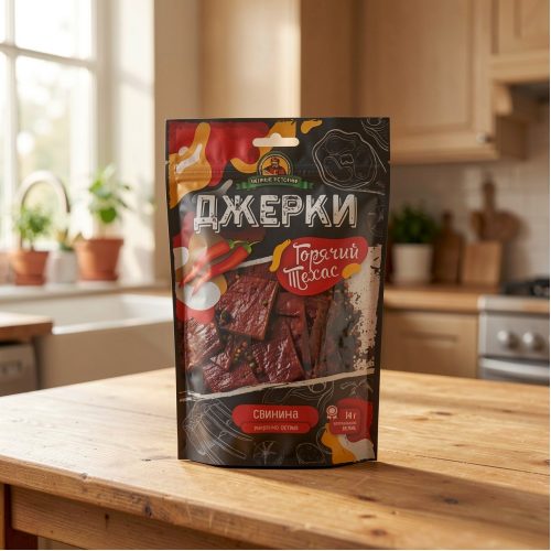 Джерки свиная Голсера Горячий Техас, 45 г