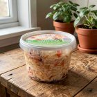 Капуста Корона квашеная с клюквой, 900 г
