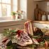 Сало Мегамит Сибирское с прослойками, 1.5 кг