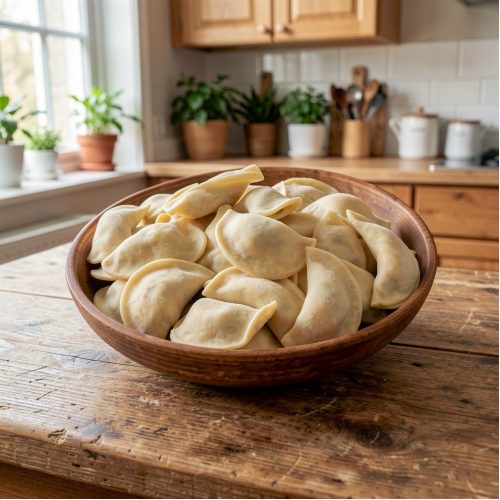 Вареники Дом Еды с капустой замороженные, 5 кг