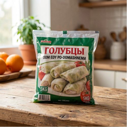 Голубцы Дом Еды по-домашнему эконом замороженные, 5 кг