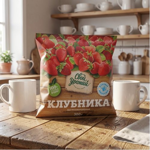 Клубника Свой урожай, 300 г