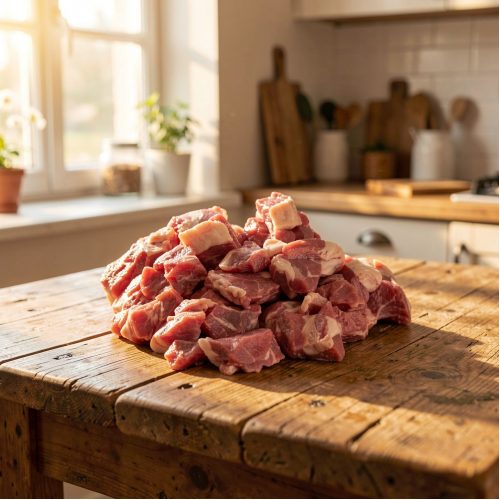 Рагу свиное замороженное Мясная компания
