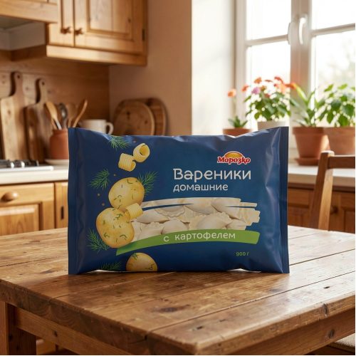 Вареники Морозко с картофелем домашние, 900 г