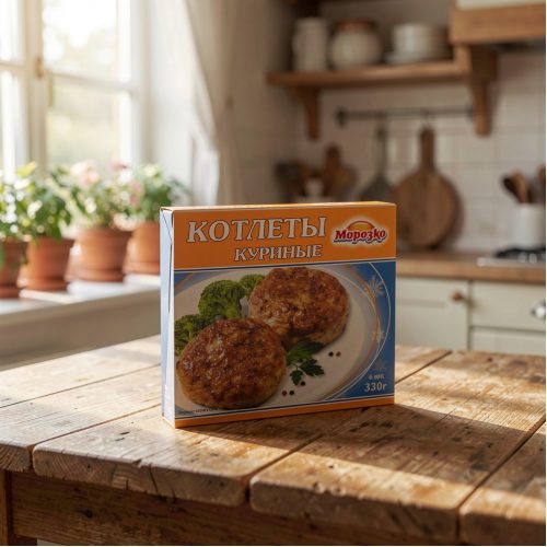 Котлеты Морозко куриные, 330 г
