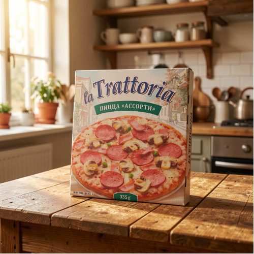 Пицца ассорти La Trattoria, 335 г