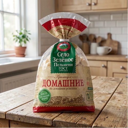 Пельмени Село Зелёное домашние, 400 г