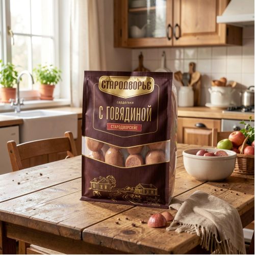 Колбаски Стародворские с говядиной, 7.5 кг
