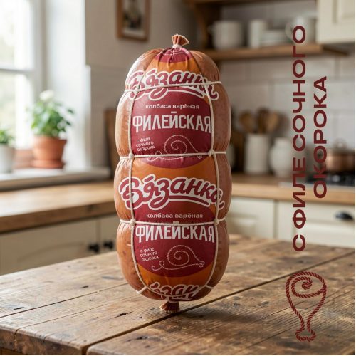 Колбаса Вязанка Филейская Классическая, 450 г