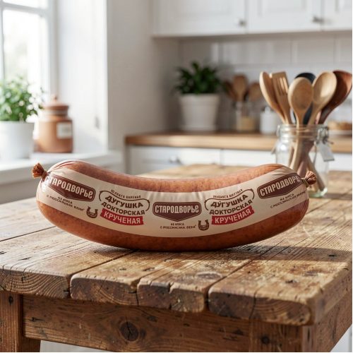 Колбаса Дугушка Докторская Крученая, варёная, 5 кг