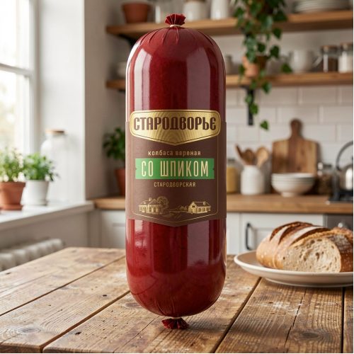 Колбаса Стародворье со шпиком, 11 кг