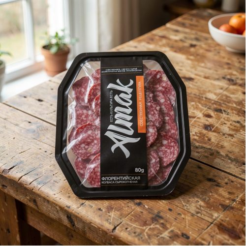 Колбаса Флорентийская, сырокопчёная, 80 г