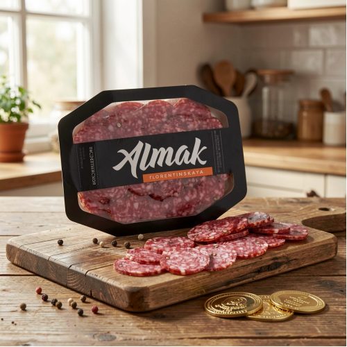 Колбаса Альмак Флорентийская, сырокопчёная