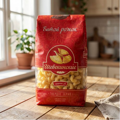 Рожок витой средний, 500 г