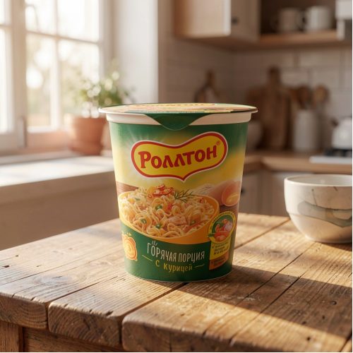 Лапша Ролтон с курицей, 70 г