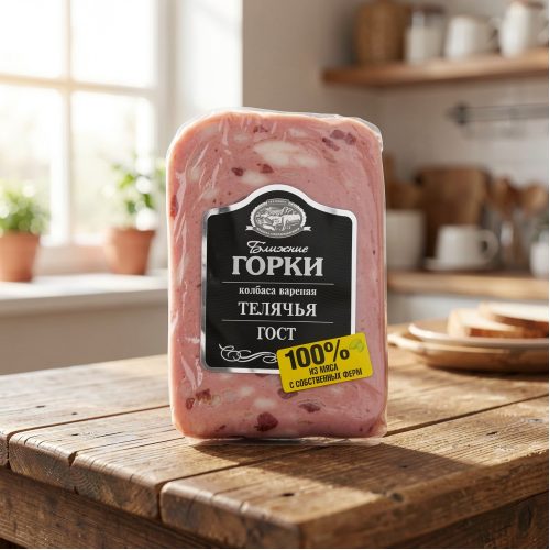 Колбаса Ближние Горки телячья ГОСТ, 330 г