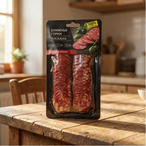 Колбаса Ближние Горки Тоскана, сырокопчёная, 90 г