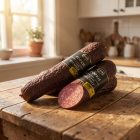 Колбаса Ближние Горки Салями Итальянская, сырокопчёная, 240 г