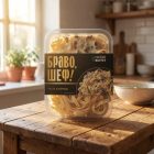 Паста Браво Шеф Песто с красной рыбой, 250 г