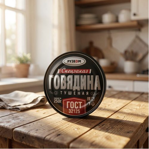 Говядина Рузком тушёная ГОСТ, 250 г