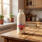 Йогурт Снежок питьевой с клубникой 1.5%, 900 г