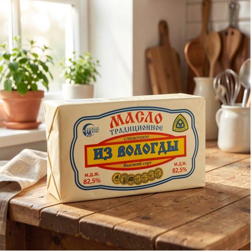 Масло сливочное ВОЛГОдивные традиции, 200 г