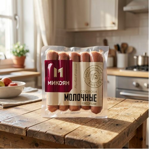Сосиски Молочные классические, 500 г