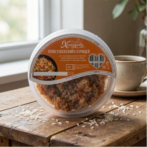 Плов узбекский с курицей, 250 г