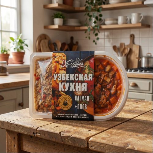 Кухня Лагман+Плов Узбекская, 550 г