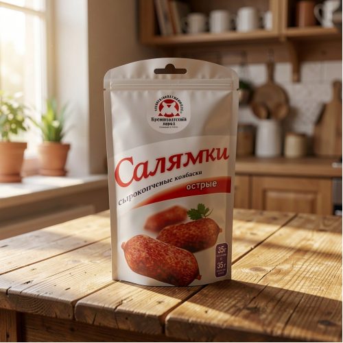 Салямки Острые, сырокопчёные, 35 г