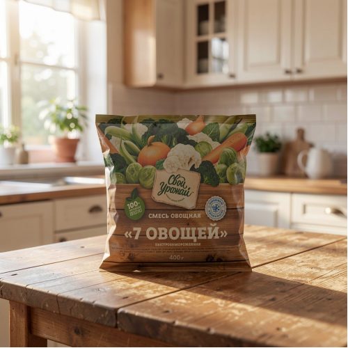 Смесь овощная 7 овощей, 400 г